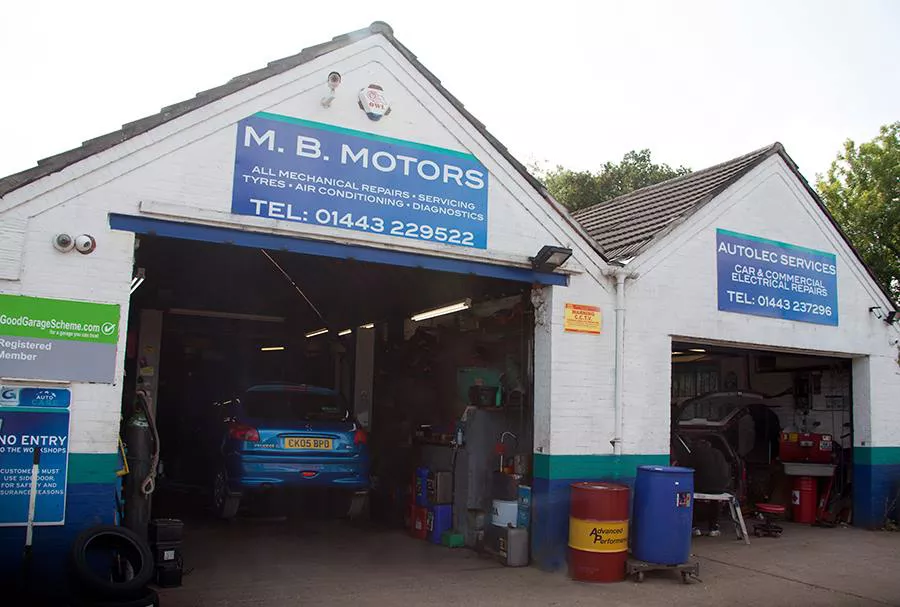 Approved garages