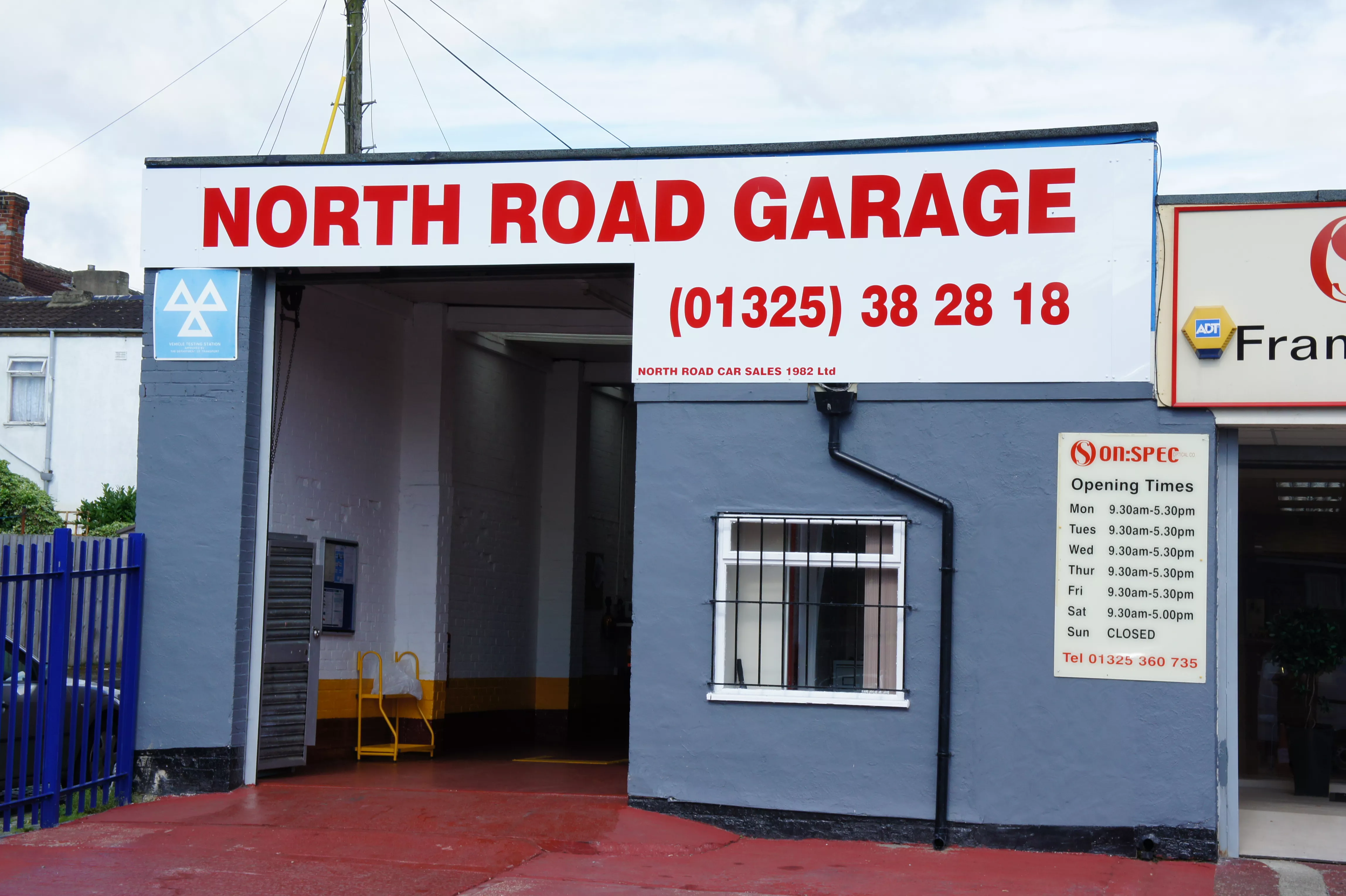 Approved garages