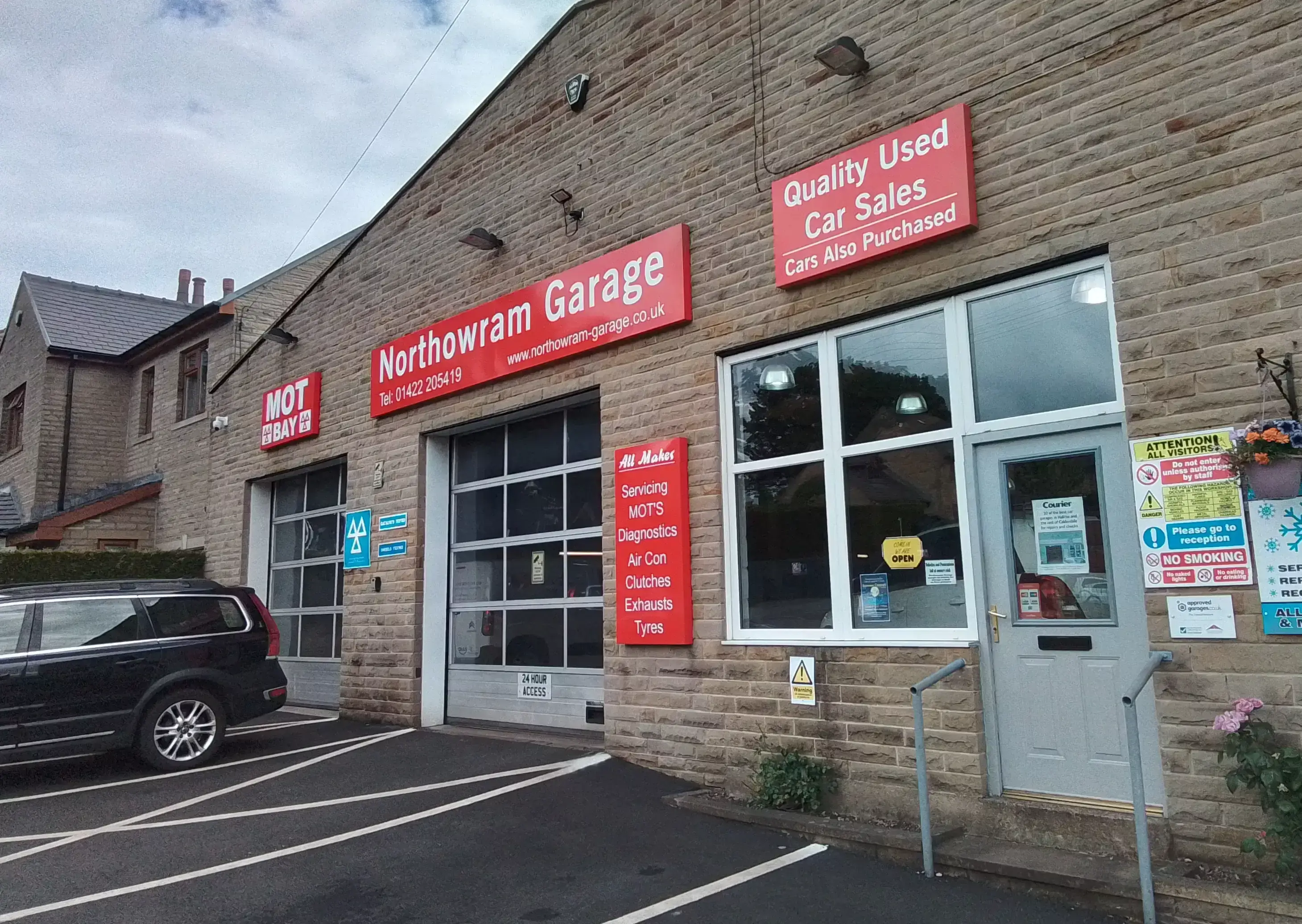 Northowram Garage Mot And Service Centre