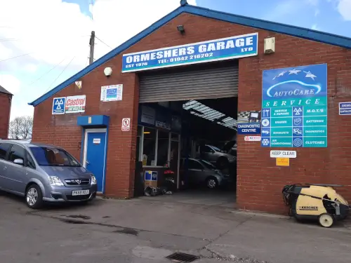 ORMESHERS GARAGE LTD