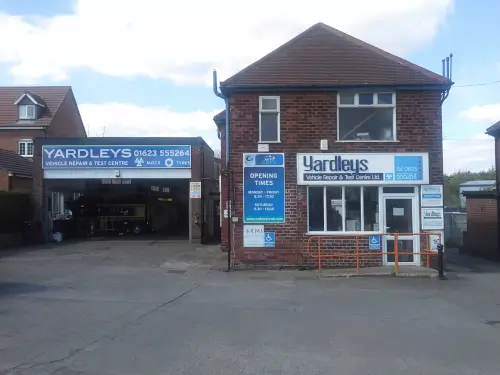 YARDLEYS VEHICLE REPAIR & TEST CENTRE LTD